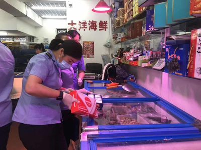 黑龍江市場全面排查厄瓜多爾凍蝦 筑牢進(jìn)口冷鏈?zhǔn)称钒踩谰€